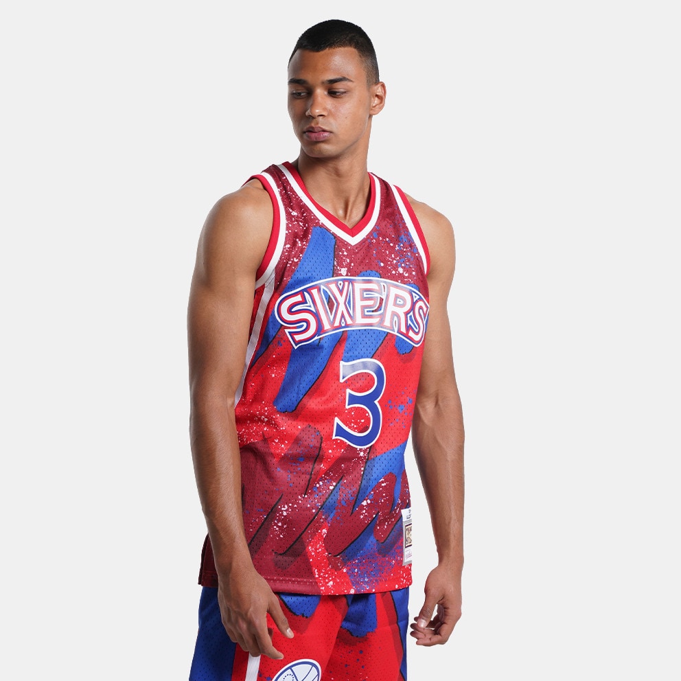 Mitchell & Ness NBA Allen Iverson Philadelphia 76ers 1996-97 Hyper Hoops HWC Swingman Jersey