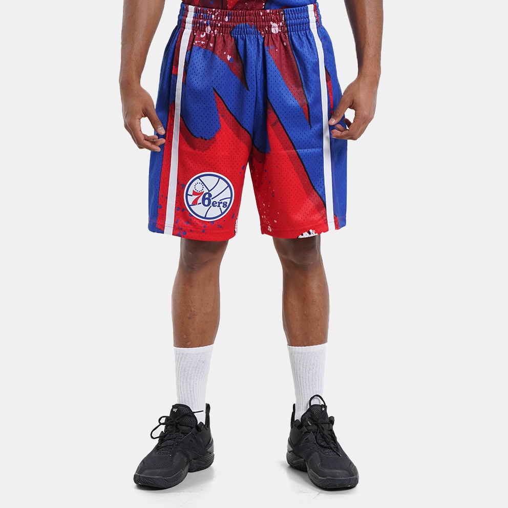 Mitchell & Ness Philadelphia 76ers 1996-97 Hyper Hoops Swingman Shorts