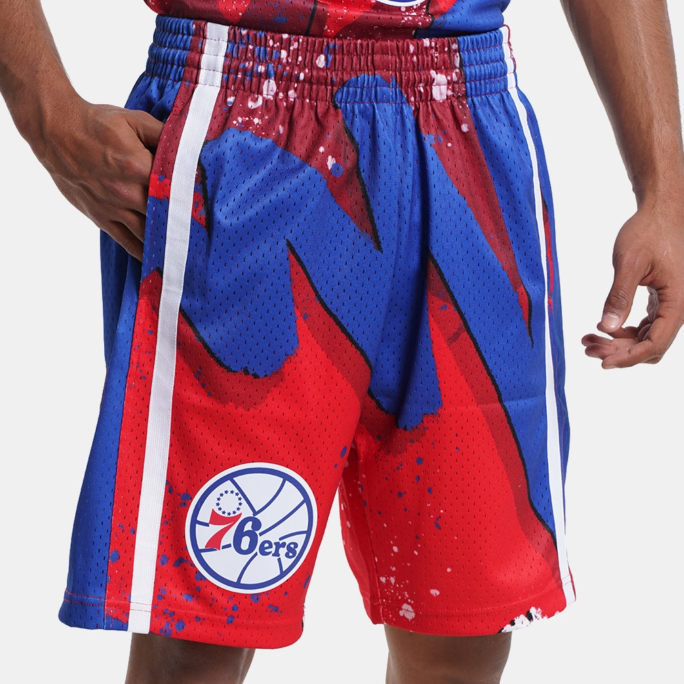 Mitchell & Ness Philadelphia 76ers 1996-97 Hyper Hoops Swingman Shorts