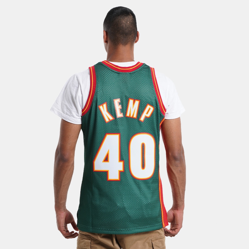 Mitchell & Ness NBA Shawn Kemp Seattle SuperSonics Road 1995-96 HWC Swingman Jersey