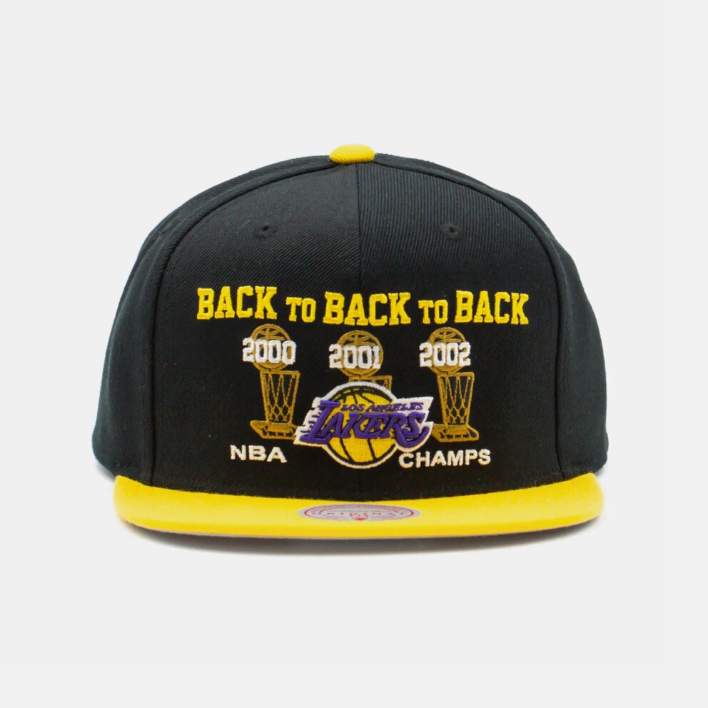 Mitchell & Ness Los Angeles Lakers 2000-2002 Champs Καπέλο