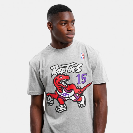 Men's Mitchell & Ness Vince Carter Purple Toronto Raptors - Name & Number  T-Shirt