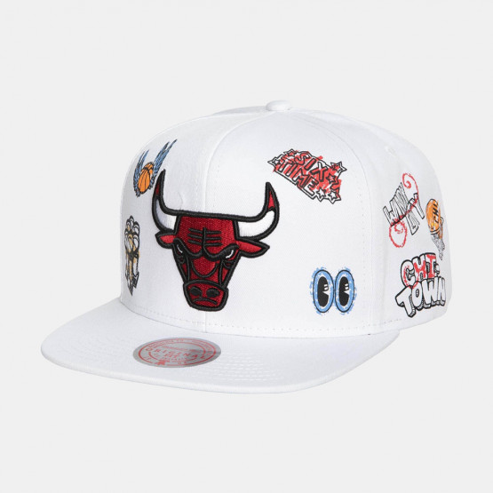 Mitchell & Ness NBA Hand Drawn Chicago Bulls Ανδρικό Snapback Καπέλο