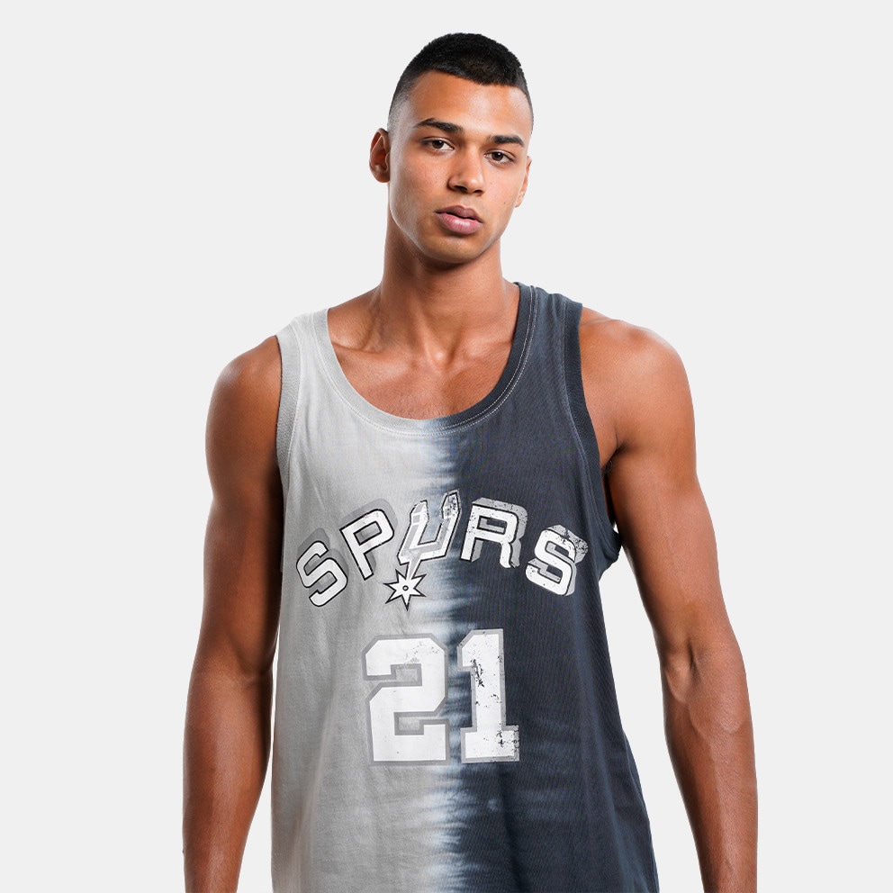 Mitchell & Ness Tim Duncan San Antonio Spurs Tie-Dye Ανδρική Αμάνική Μπλούζα