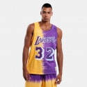 Mitchell & Ness Magic Johnson Los Angeles Lakers Tie-Dye Ανδρική Αμάνική Μπλούζα