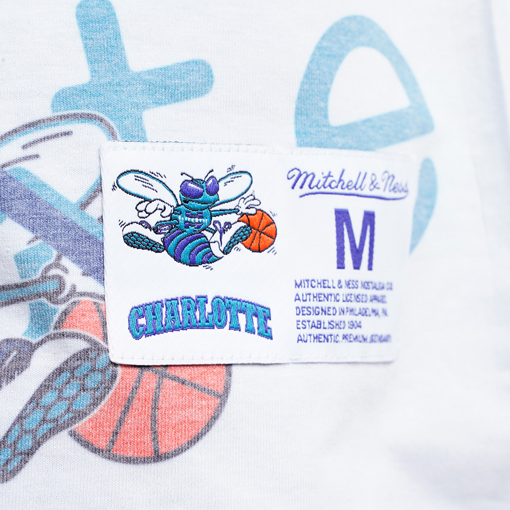 Mitchell & Ness Jumbotron 2.0 Sublimated Charlotte Hornets Men's T-Shirt