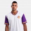 Mitchell & Ness Fashion Mesh V-Neck Los Angeles Lakers Men's T-shirt