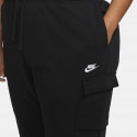 Nike Sportswear Club Fleece Plus Size Γυναικείο Cargo Παντελόνι Φορμας