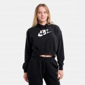 Nike Sportswear Club Fleece Γυναικεία Μπλούζα με Κουκούλα