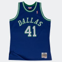 Swingman Jersey Dallas Mavericks 1998-99 Dirk Nowitzki Ανδρική Αμάνικη Μπλούζα