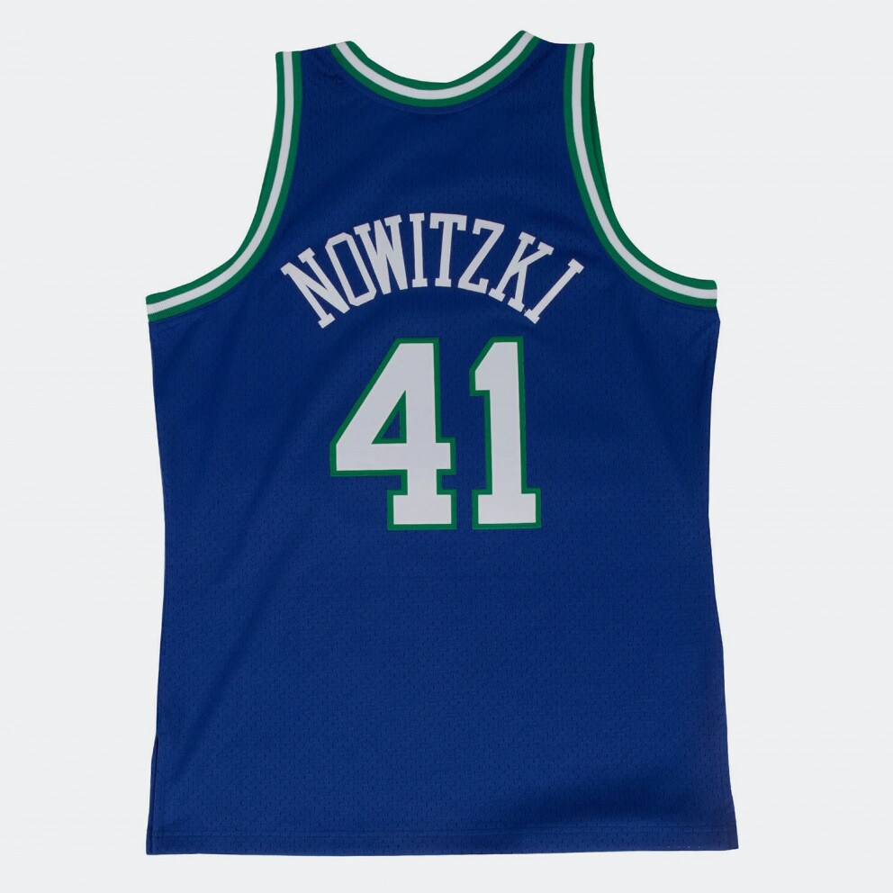 Swingman Jersey Dallas Mavericks 1998-99 Dirk Nowitzki Ανδρική Αμάνικη Μπλούζα