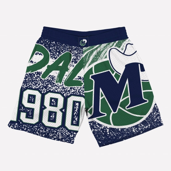 Mitchell & Ness Jumbotron Sublimated  Dallas Mavericks Shorts