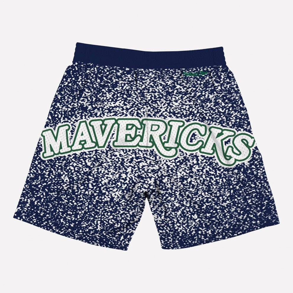 Mitchell & Ness Jumbotron Sublimated  Dallas Mavericks Shorts