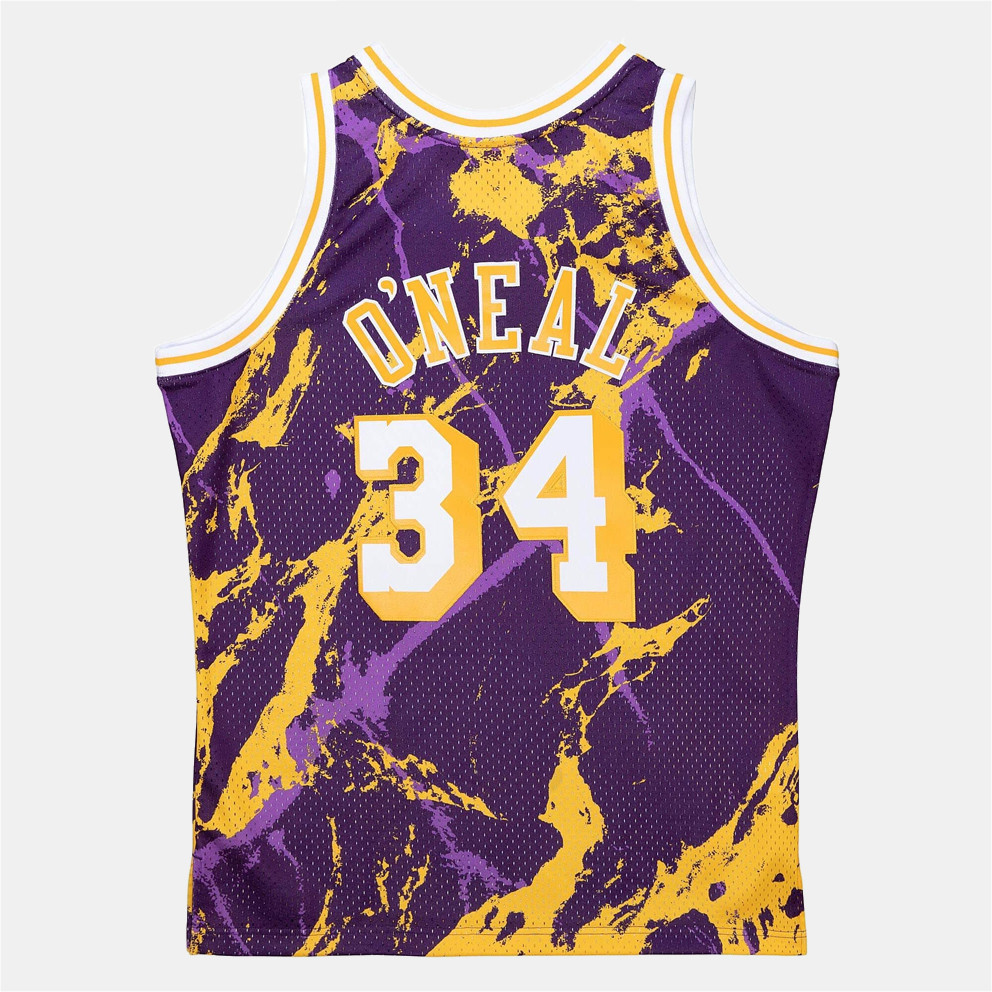 Mitchell & Ness Team Marble Shaquille O'Neal Los Angeles Lakers Swingman Men's Jersey