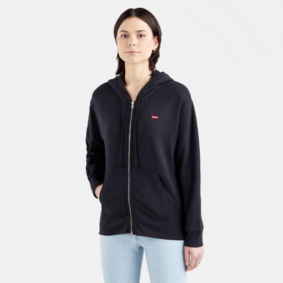 Levis Standard Zip Hoodie Caviar