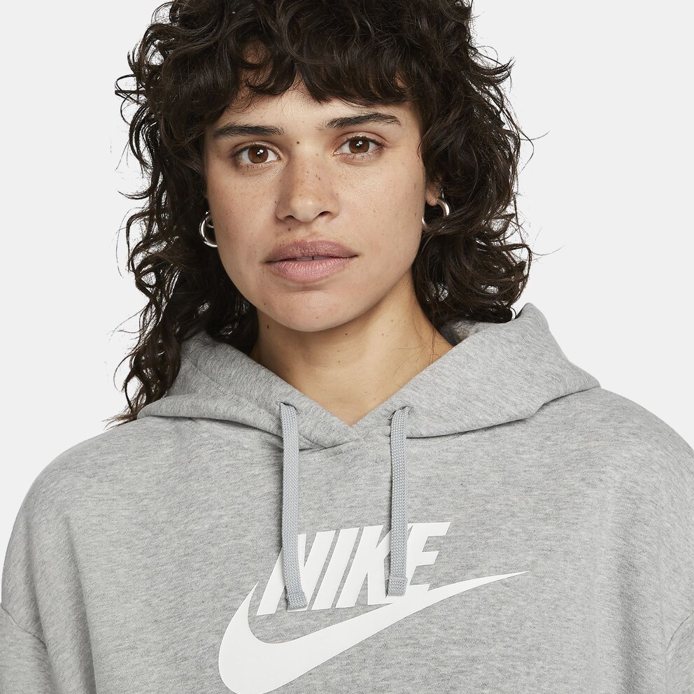 Nike Sportswear Club Fleece Γυναικεία Μπλούζα με Κουκούλα