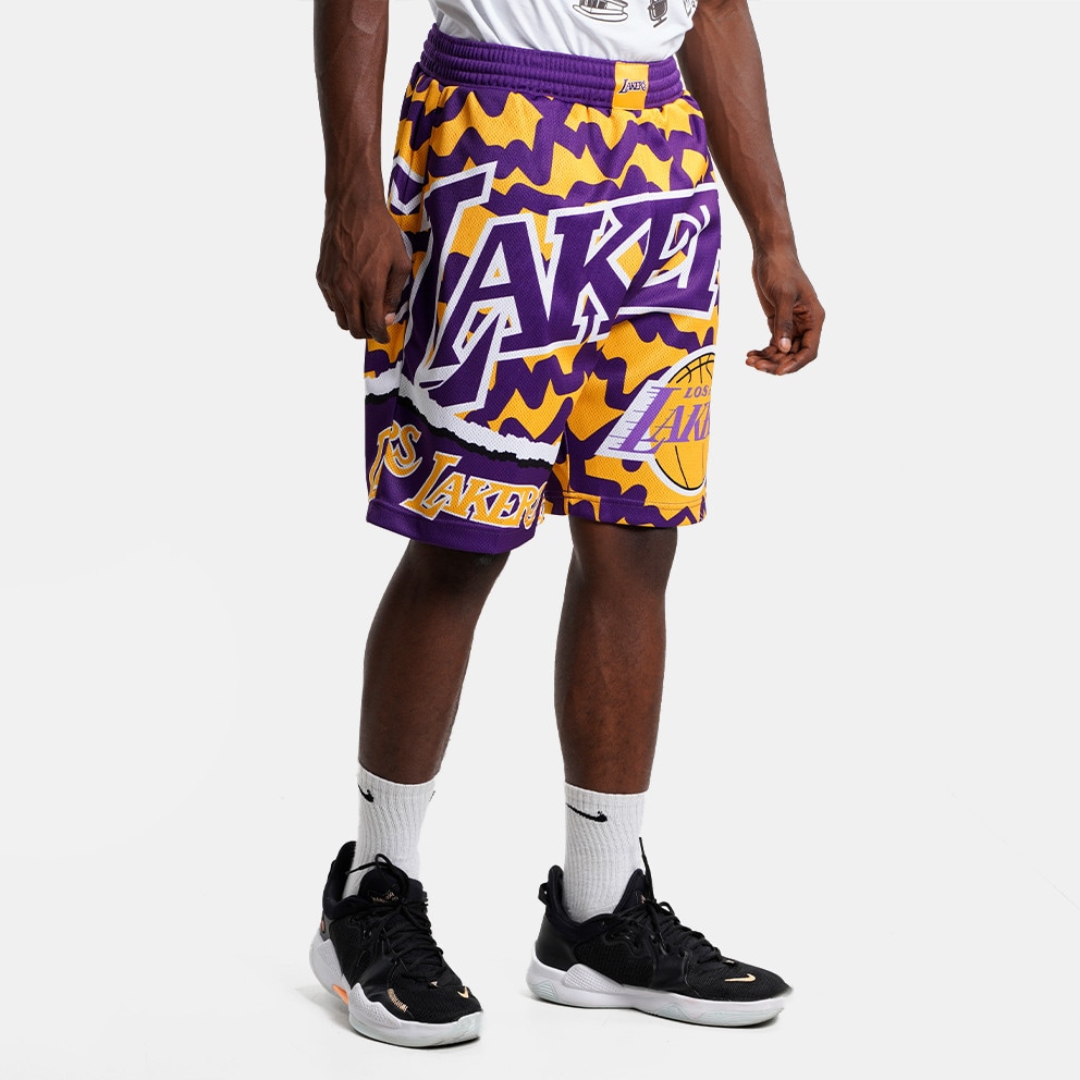 Mitchell & Ness Jumbotron 2.0 Sublimated Los Angeles Lakers Men's Shorts