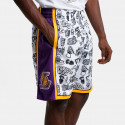 Mitchell & Ness Doodle Swingman Los Angeles Lakers Men's Shorts