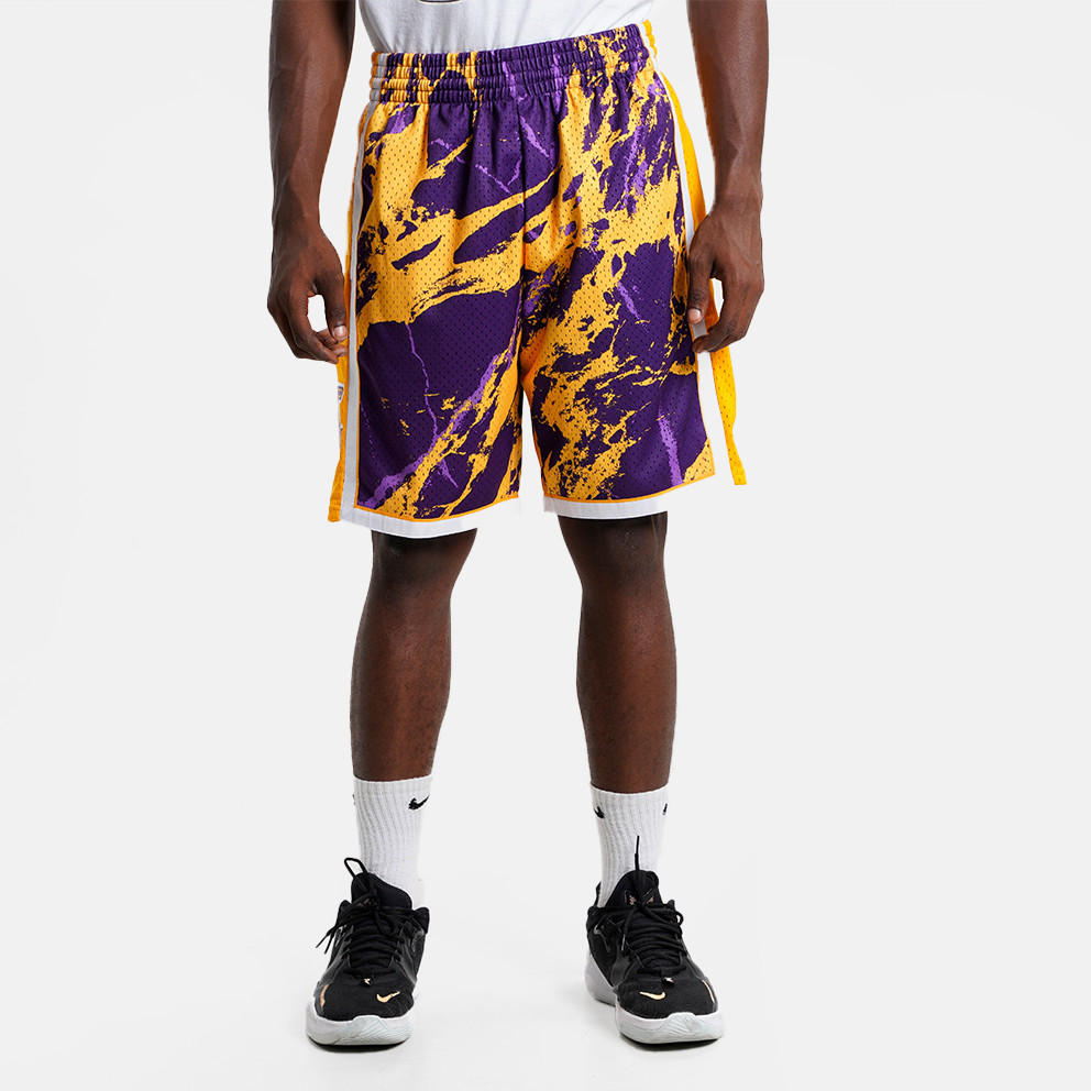Mitchell & Ness Team Marble Los Angeles Lakers Swingman Men's Shorts
