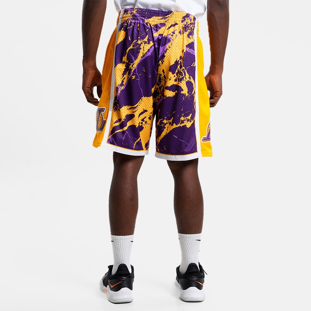 Mitchell & Ness Team Marble Los Angeles Lakers Swingman Ανδρικό Σορτς