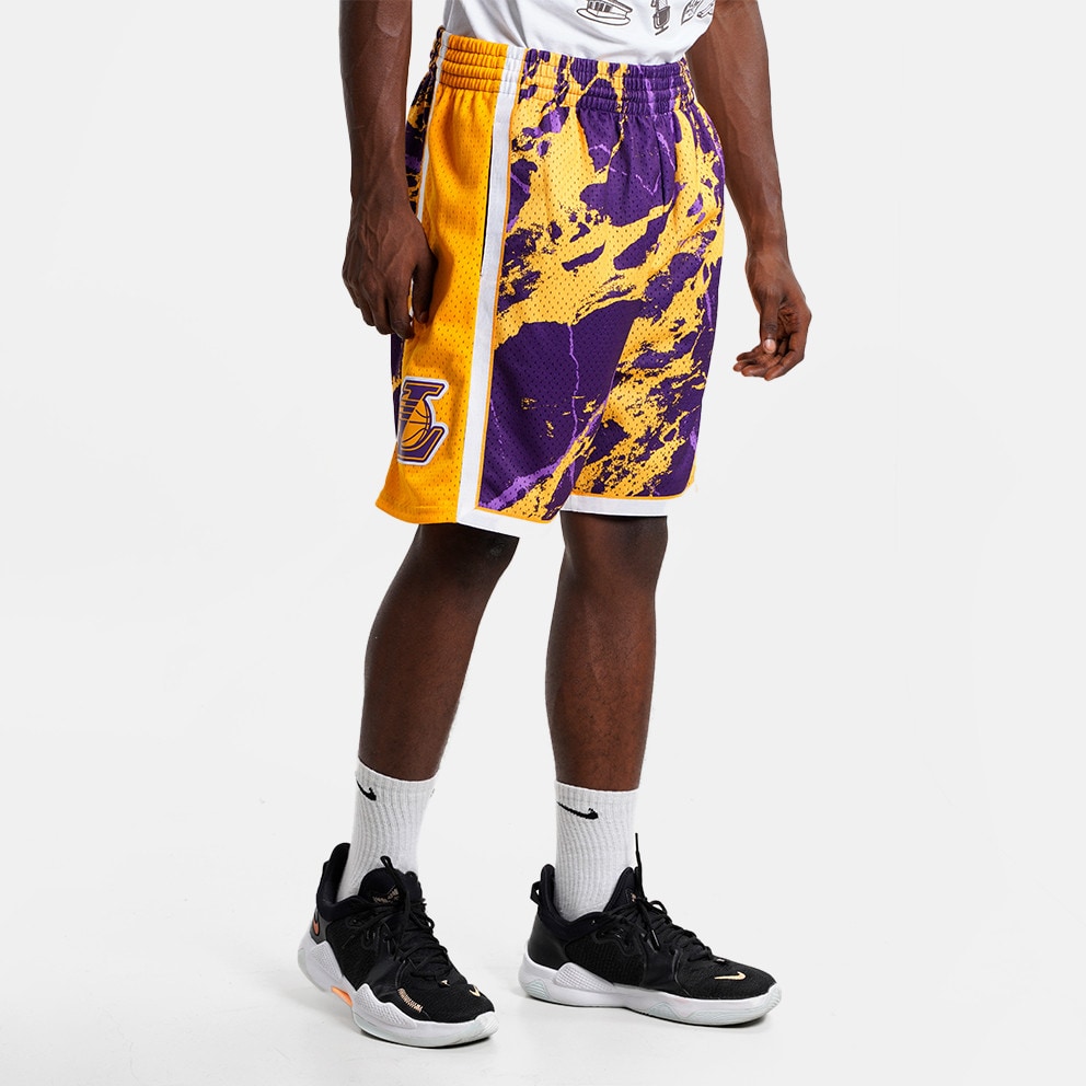 Mitchell & Ness Team Marble Los Angeles Lakers Swingman Ανδρικό Σορτς