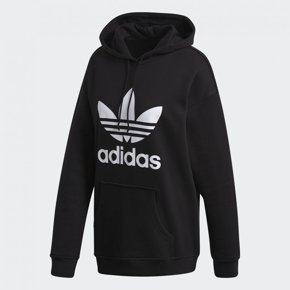 adidas Originals Adicolor Trefoil Γυναικεία Μπλούζα Με Κουκούλα