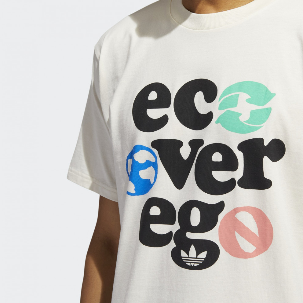 spontaneous Chinese cabbage Restriction adidas Originals Eco Over Ego Men's T-Shirt White HC2139