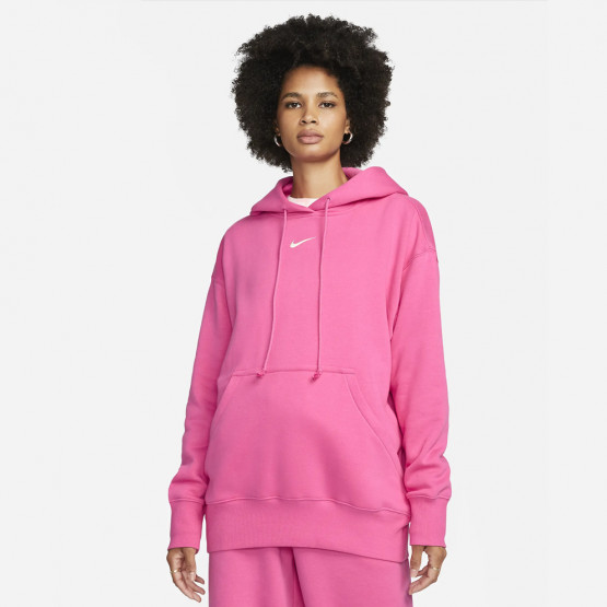 Nike Sportswear Phoenix Fleece Γυναικεία Μπλούζα με Κουκούλα