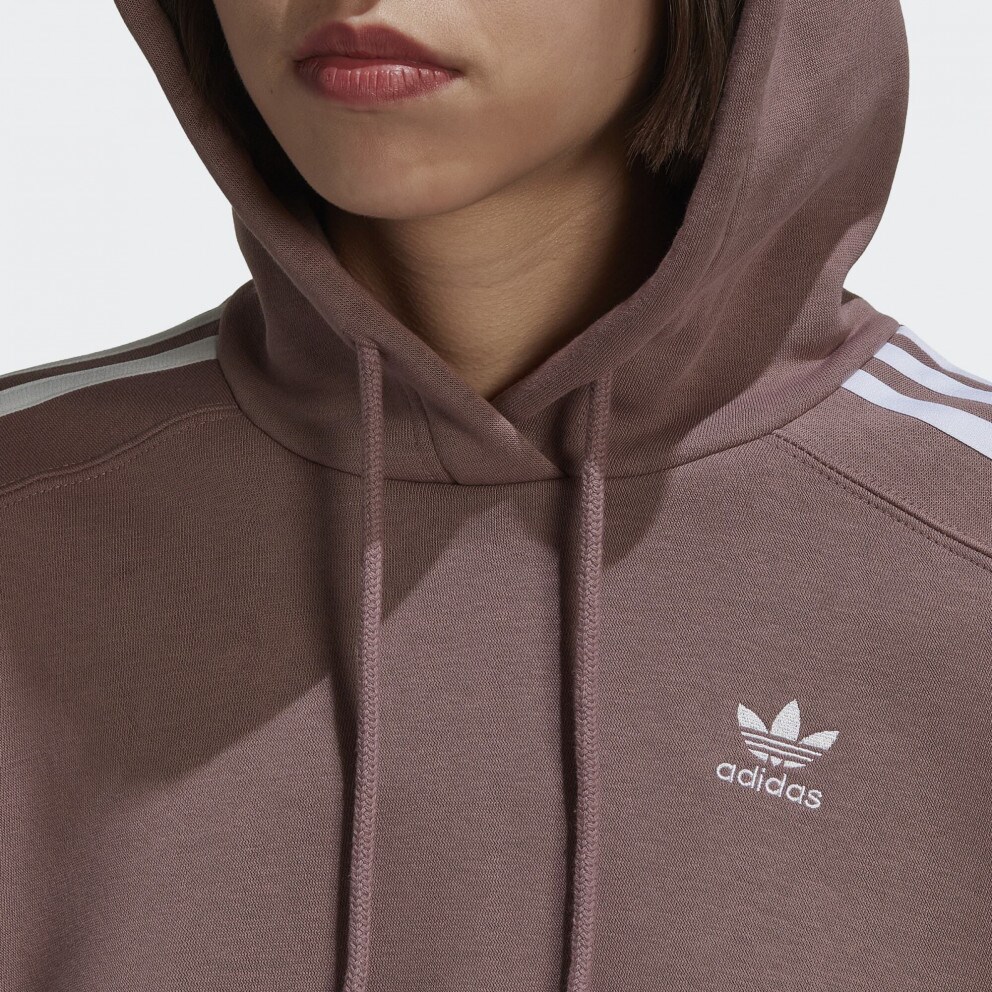 adidas Originals Short Γυναικεία Μπλούζα με Κουκούλα