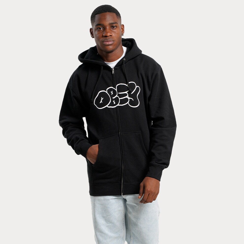 Obey Joker Fleece Ανδρική Ζακέτα