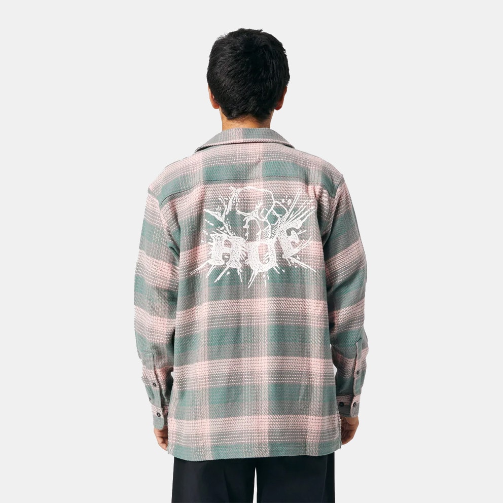 Huf Smash Flannel Overshirt Μακρυμάνικο Ανδρικό Πουκάμισο