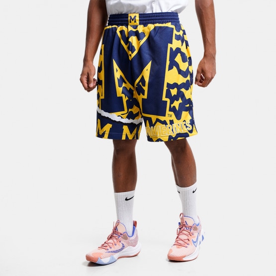 Mitchell & Ness Jumbotron 2.0 Sublimated Michigan Wolverines Ανδρικό Σορτς