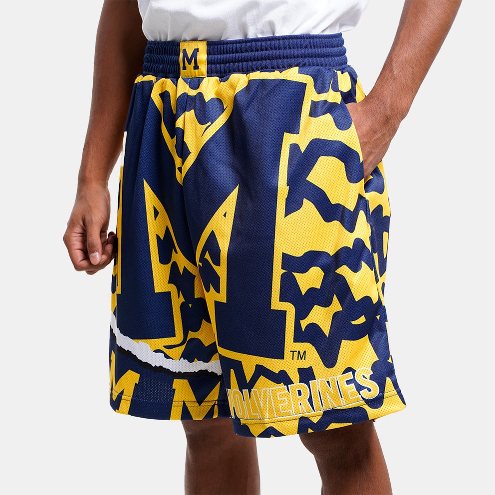 Mitchell & Ness Jumbotron 2.0 Sublimated Michigan Wolverines Ανδρικό Σορτς