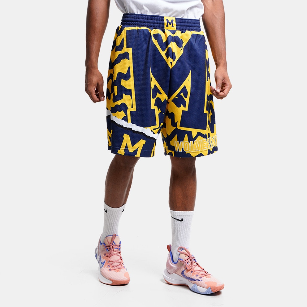 Mitchell & Ness Jumbotron 2.0 Sublimated Michigan Wolverines Ανδρικό Σορτς