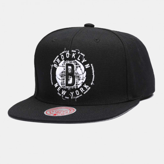 Mitchell & Ness NBA Embroidery Glitch Brooklyn New York Ανδρικό Καπέλο