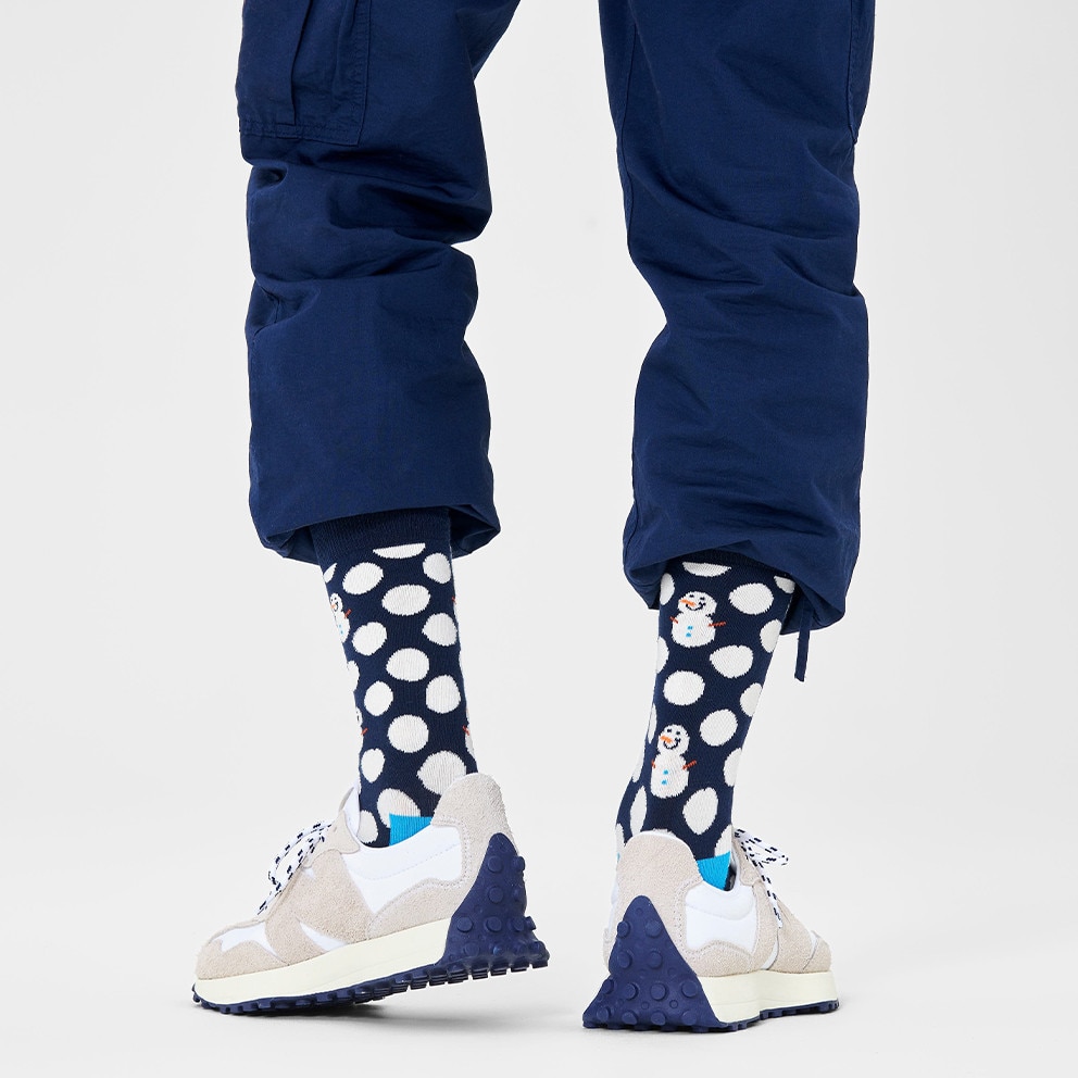 Happy Socks Big Dot Snowman Unisex Κάλτσες