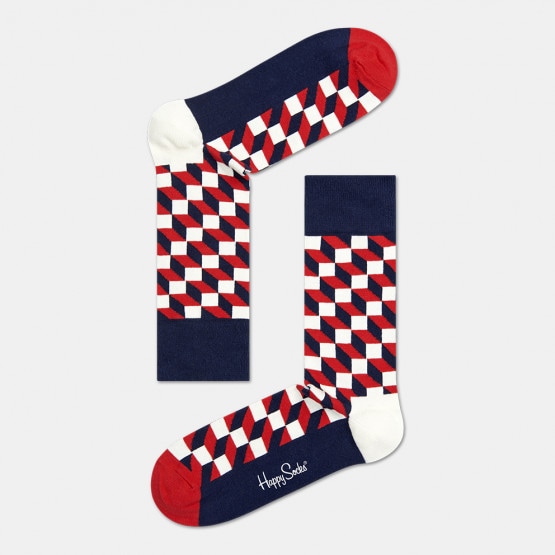 Happy Socks Filled Optic Unisex Κάλτσες