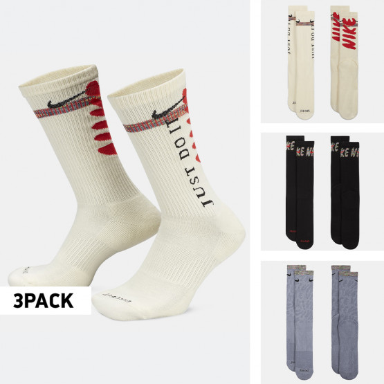 Nike Everyday Plus Cushioned 3-Pack Unisex Κάλτσες
