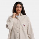 Tommy Jeans Corduroy Oversized Γυναικείο Πουκάμισο