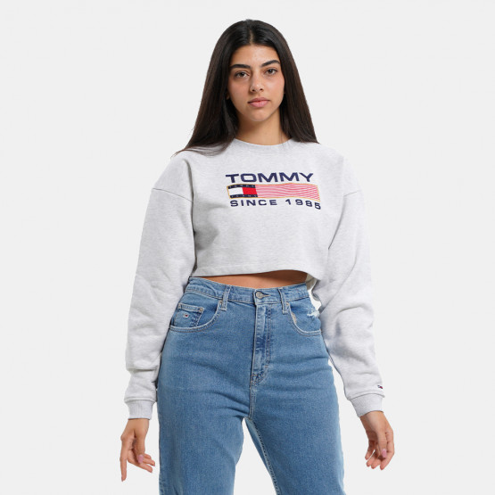 Tommy Jeans Modern Super Cropped Relaxed Γυναικείο Φούτερ