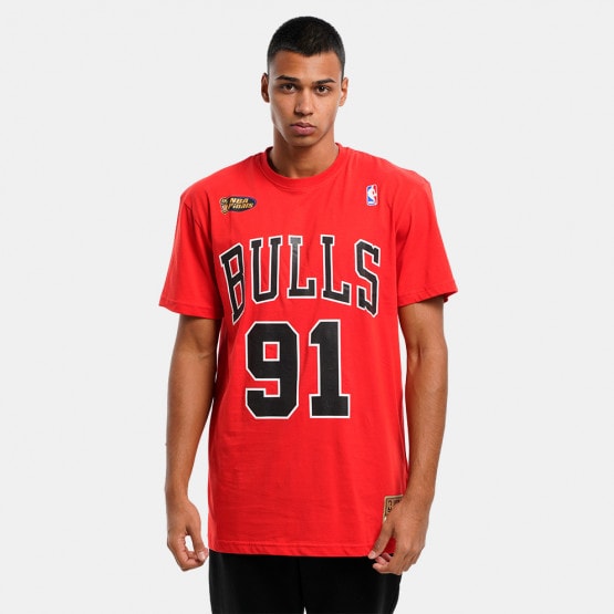 Mitchell & Ness Name & Number Dennis Rodman Chicago Bulls Ανδρικό T-Shirt