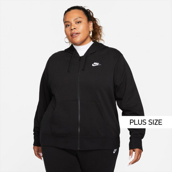 Nike Sportswear Club Fleece Plus size Γυναικεία Ζακέτα