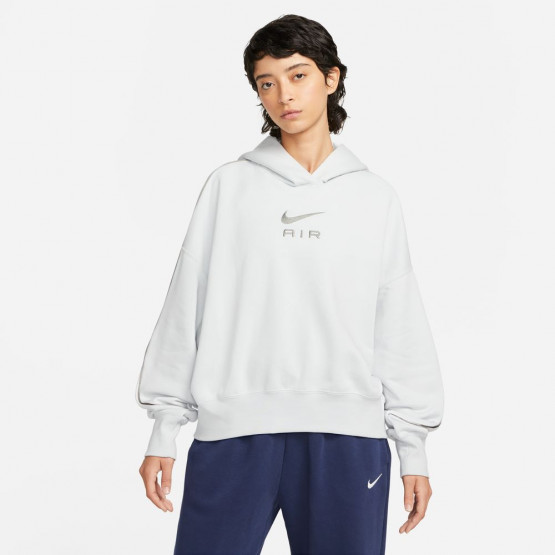Nike Sportswear Air Fleece Γυναικεία Μπλούζα με Κουκούλα