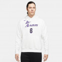Nike NBA Los Angeles Lakers LeBron City Edition Ανδρική Μπλούζα με Κουκούλα