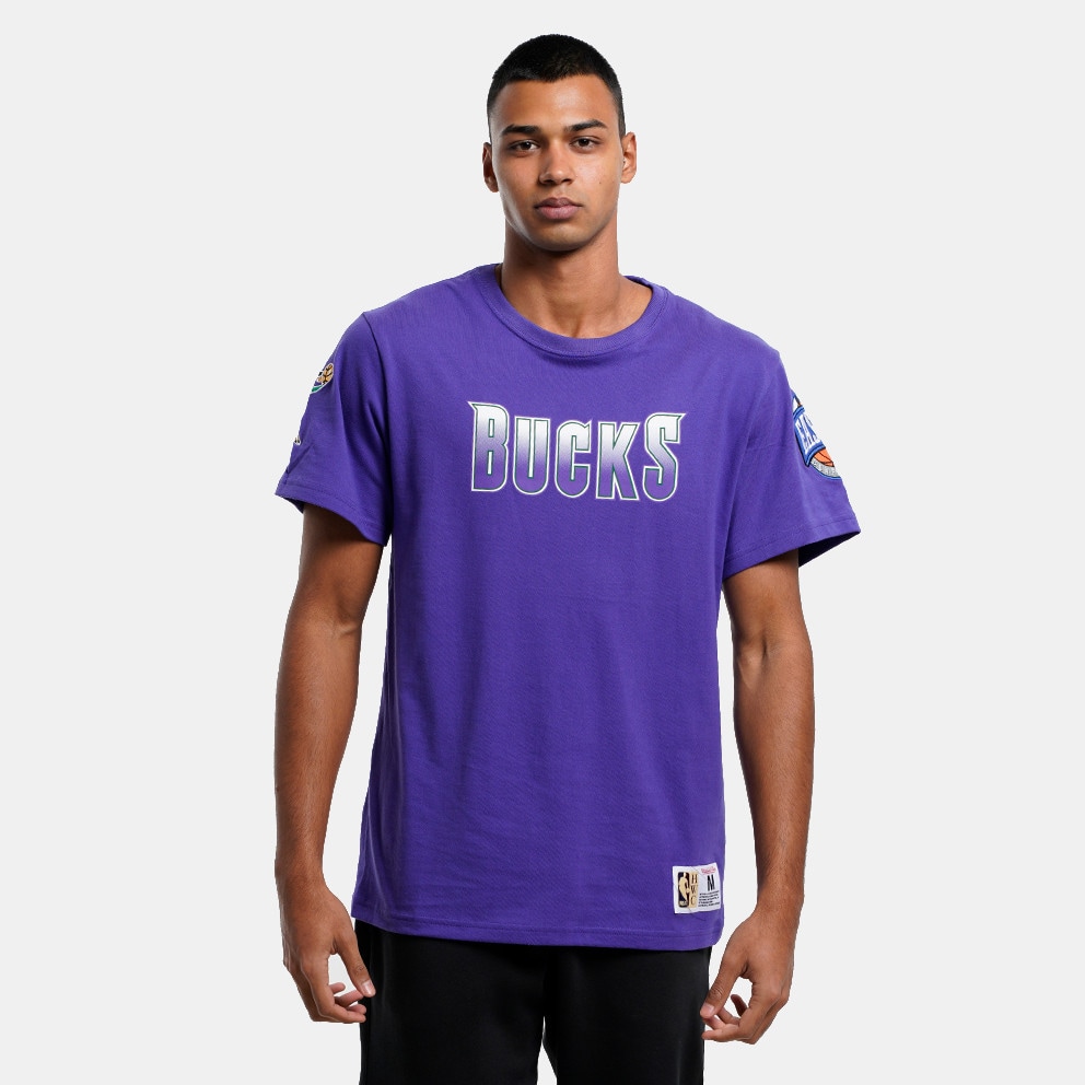 Mitchell & Ness NΒΑ Team Origins Milwaukee Bucks Men's T-shirt