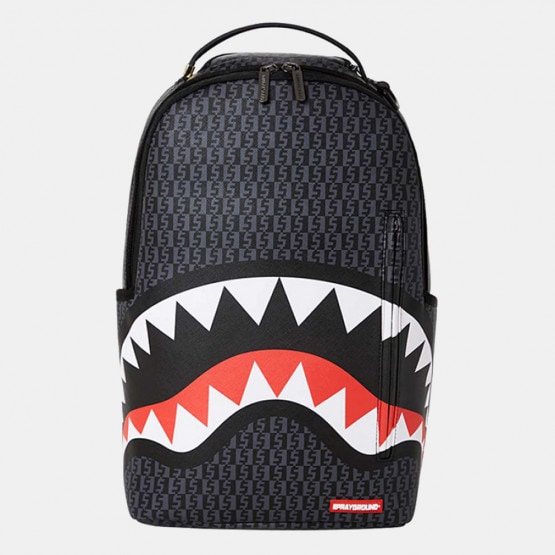 Sprayground Money Check Grey Dlx Backpack