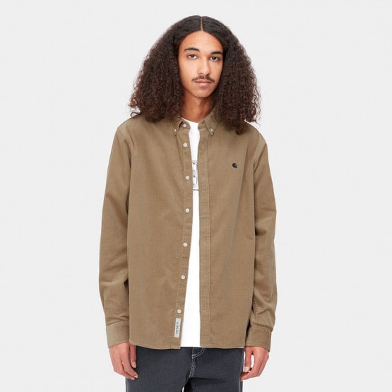 Carhartt WIP Madison Fine Cord Ανδρικό Μακρυμάνικο Πουκάμισο