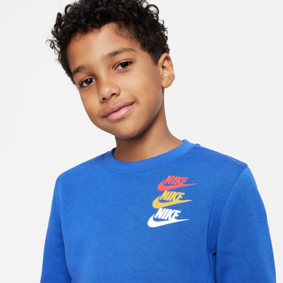 Nike Sportswear Standard Issue  Παιδική Μπλούζα Φούτερ