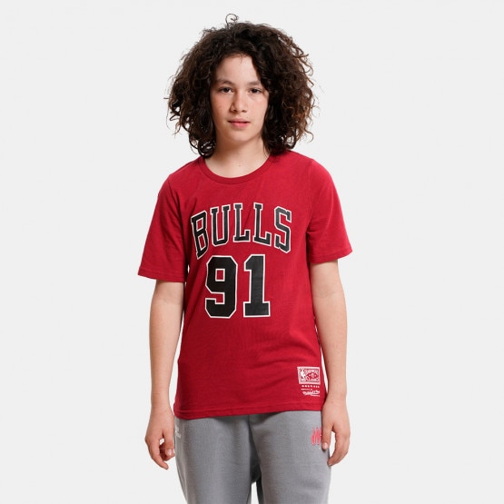 Mitchell & Ness NBA Retro Dennis Rodman Kids' T-Shirt