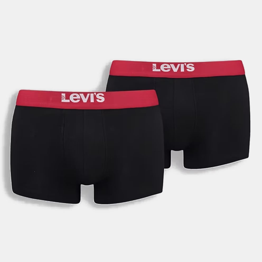 Levi's Solid Basic Trunk Organic 2-Pack Ανδρικά Μποξεράκια